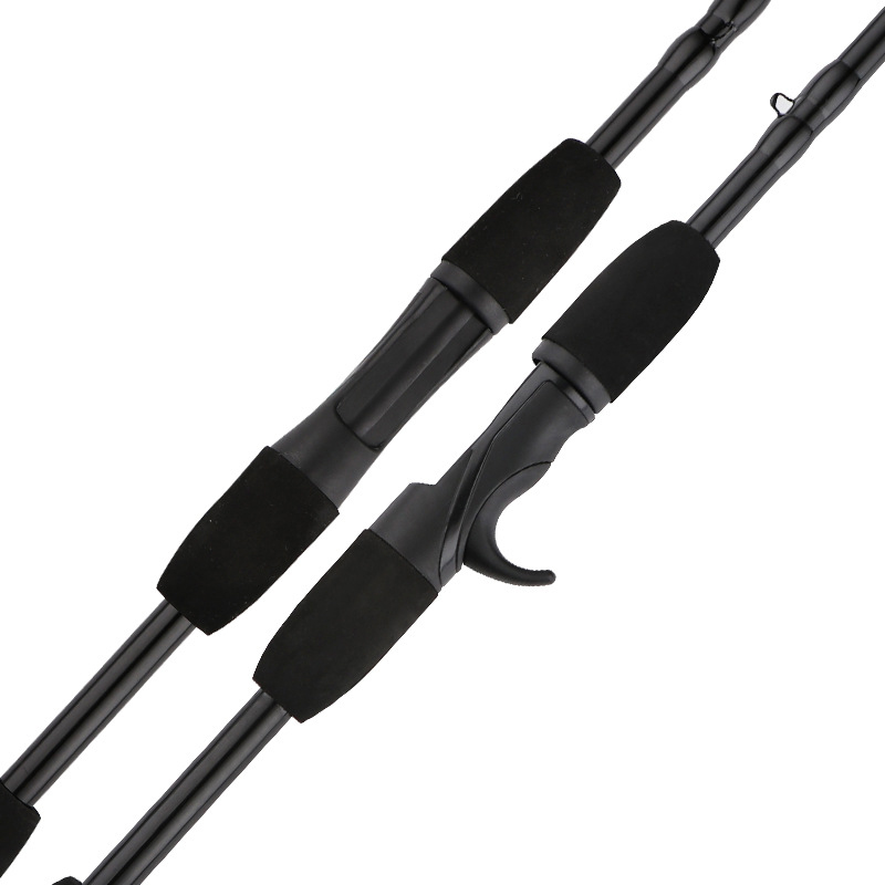 Custom Carbon Fibre Fishing Rod 1.8/2.1/2.4m Spinning/Casting Lure Fishing Rod EVA Handle Lure Fishing Rod