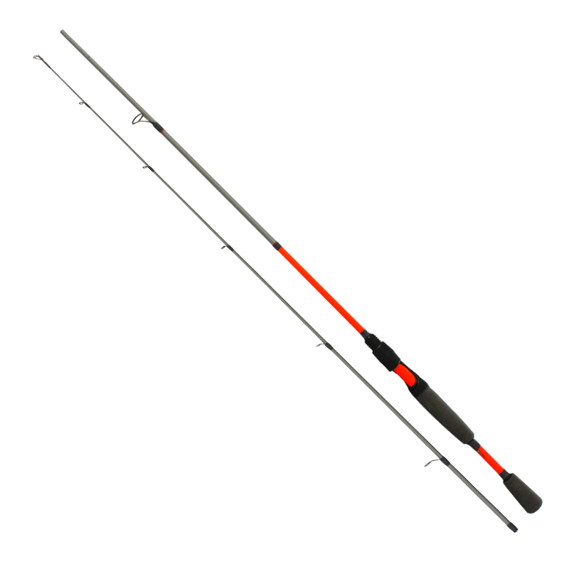 1.83/1.98/2.13m Custom2 Sections Power L/ML/M Carbon Fiber Bait Cast Spinning Bass Fishing Rod
