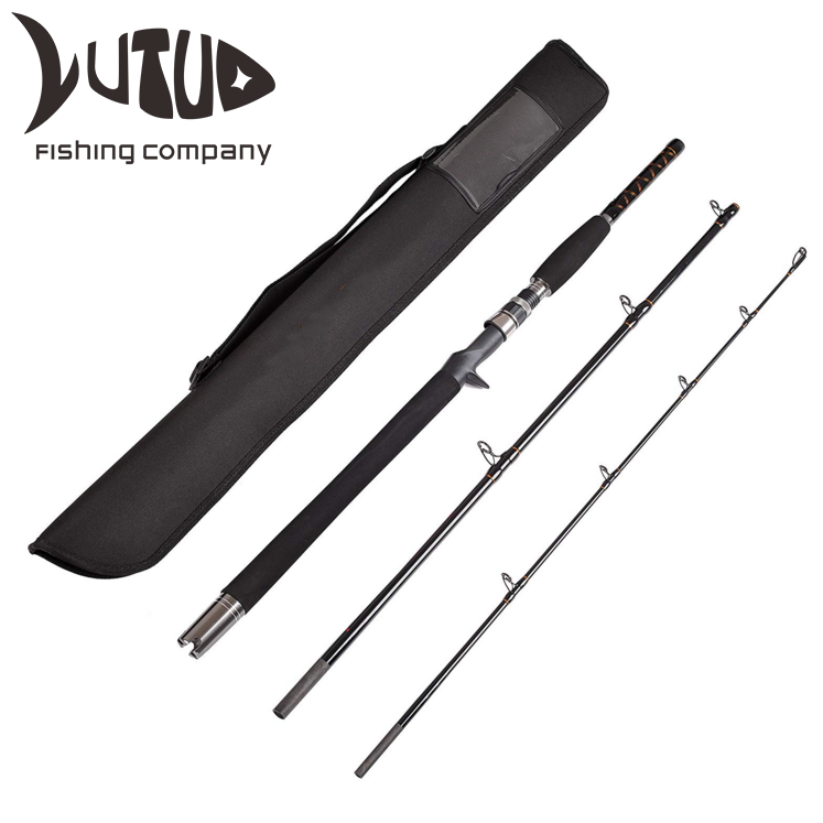 Trolling Rod Casting Portable With Fishing Rod Case Bag Travel Heavy Boat Rod Fishing