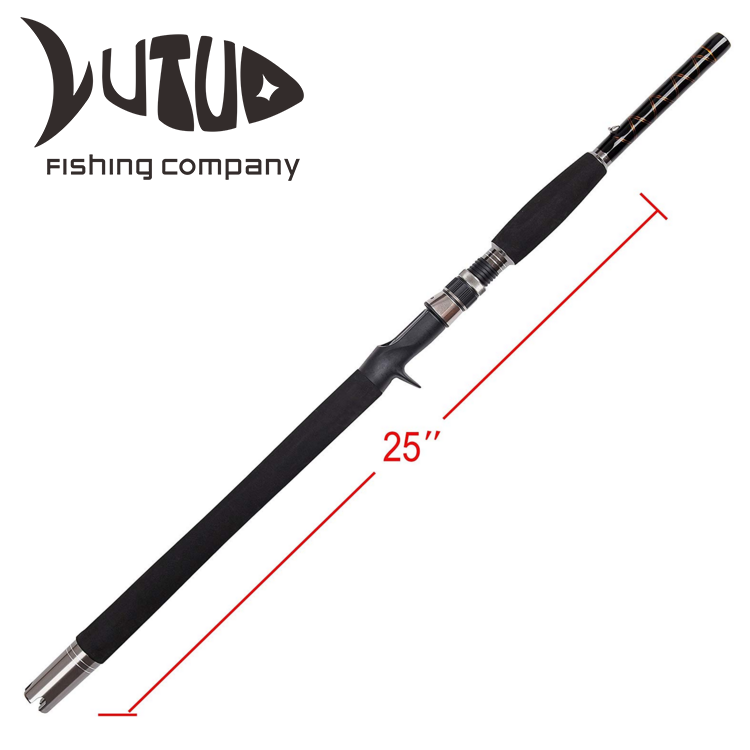 Trolling Rod Casting Portable With Fishing Rod Case Bag Travel Heavy Boat Rod Fishing