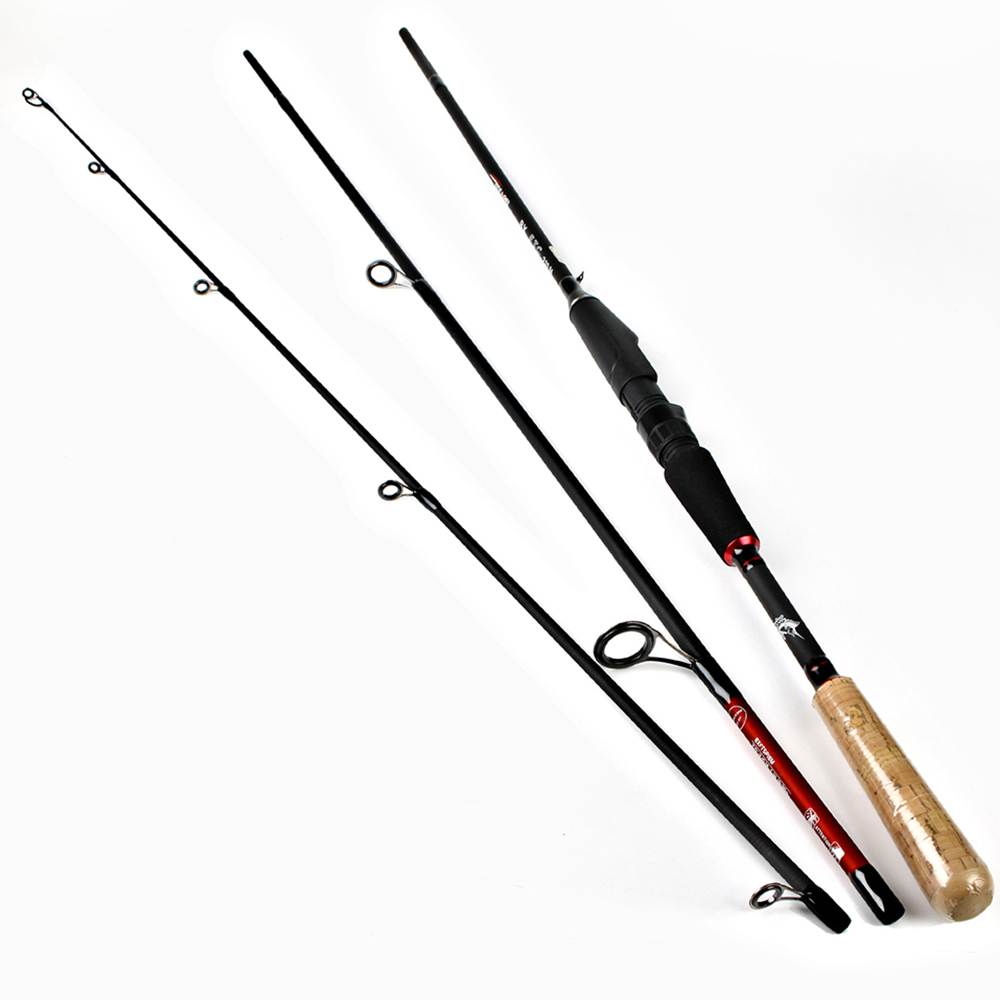 1.8M 2.1M 2.4M 2.7M 3 Sections Spinning Carbon Fishing Rod