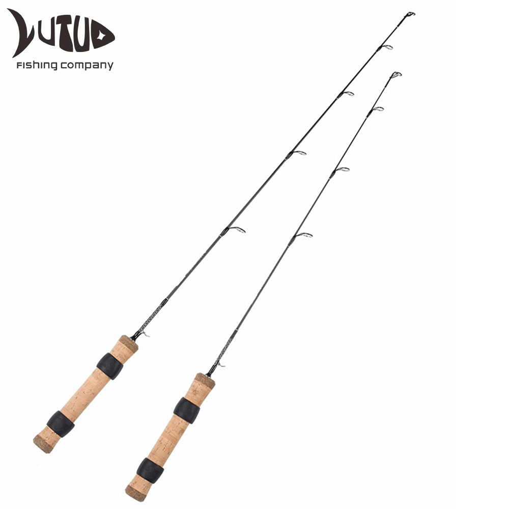 Zmazon Hot Selling 2'/2.4' Cheap Fish Rod 100% Solid Carbon 1 Section China Ice Fishing Rod