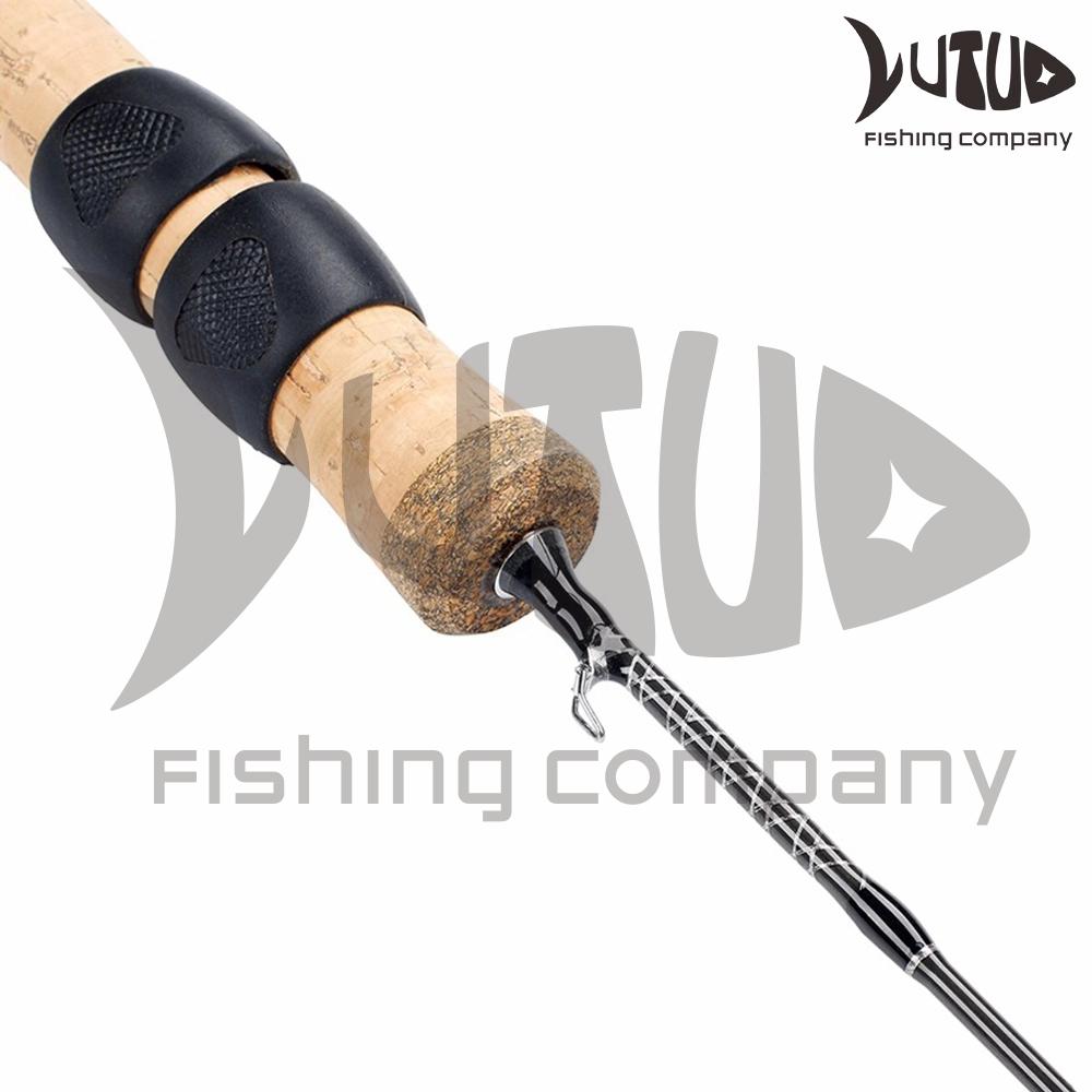 Zmazon Hot Selling 2'/2.4' Cheap Fish Rod 100% Solid Carbon 1 Section China Ice Fishing Rod