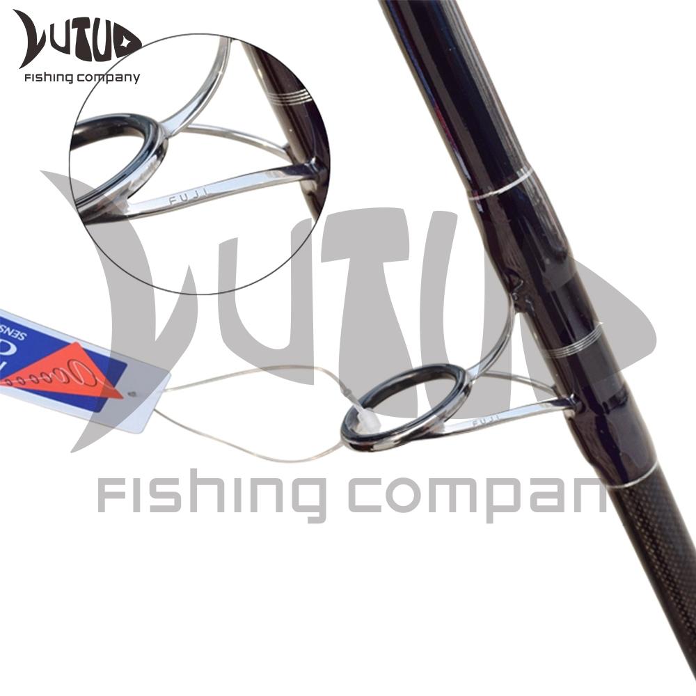 Quality Japan FUJI Jigging Rod Jig Pop/Popper Spin Fishing Rod Spinning 2 Piece GT Popping Rod