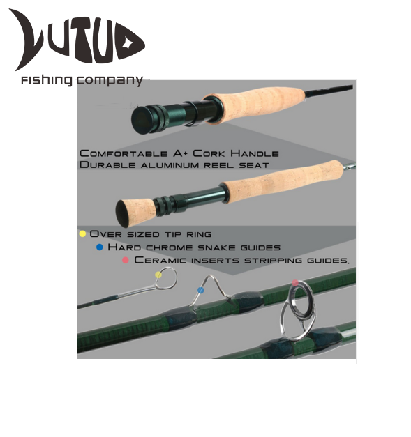 Fishing Rod Kit With Carry Bag Fishing Fly Lure Fishing Rod And Reel Combo Set