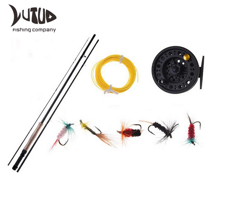 New Fly Fishing Combo Custom Fishing Rod Reel Combo Set