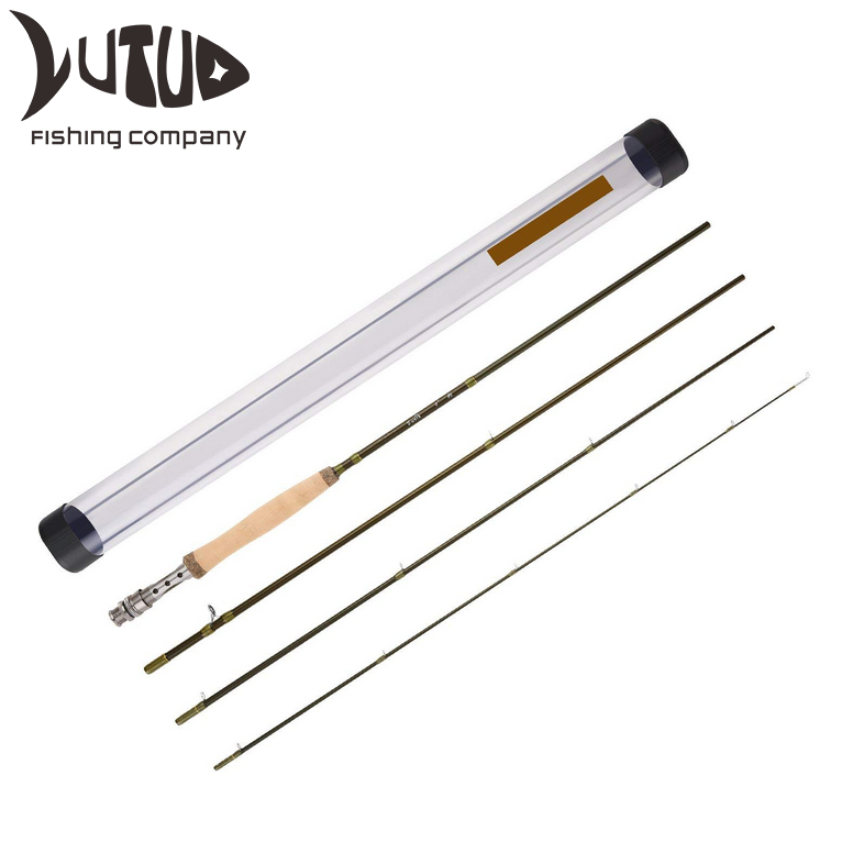 Rod Fishing Carbon Fiber Durable PVC Rod Tube Chromed Guide Accurate Placement Fly Fishing Rod