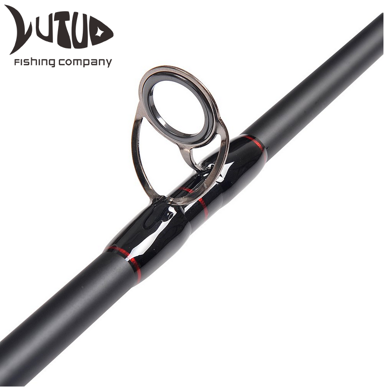 Fishing Spinning Rod 3-Piece Carbon Fiber Portable Fishing Rod Surf