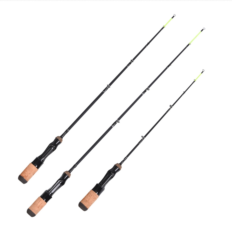 Ice Fishing Rod Single Section Flat Raft Rod Fishing Pole Winter Fishing Rod