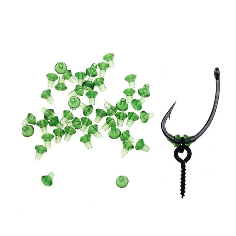Stops Beads Carp Fishing Accessories Stopper Green Black Carp Fishing Hair Chod Ronnie Rig Pop UP Boilie Stop