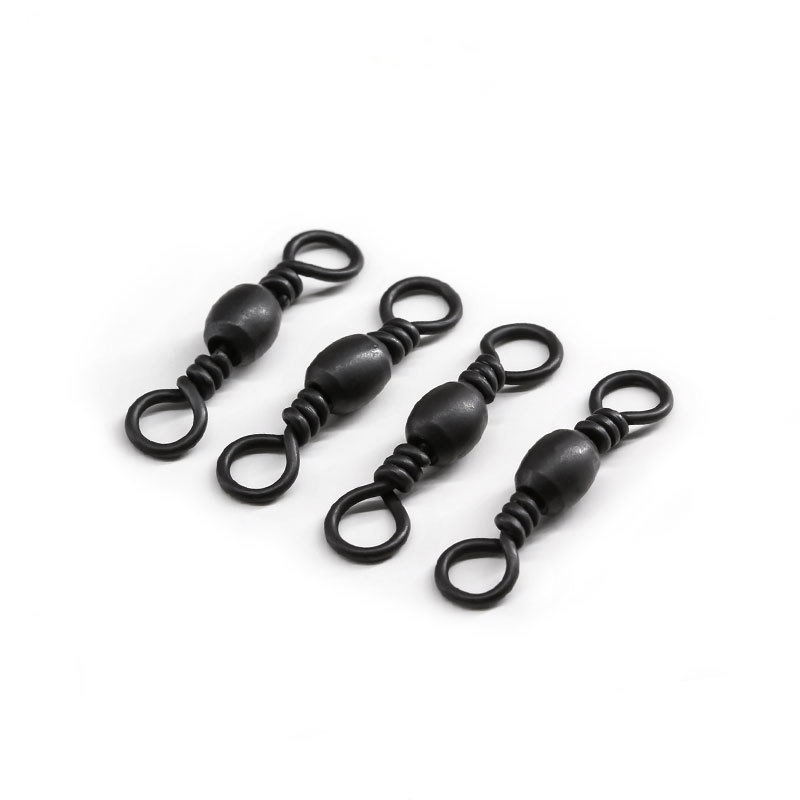 Bottle Shape Swivel High-Speed Eight-Character Ring Connector 6# 8# 10# European Carp Fishing Swivel