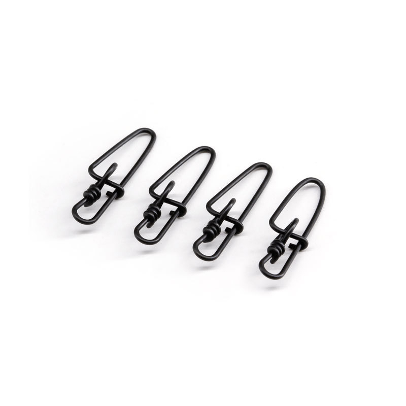 0# 1# 2# 3# 4# 5# 6# Carp Fishing Terminal Tackle Matt Black Snap Stainless Steel Enhanced Pin