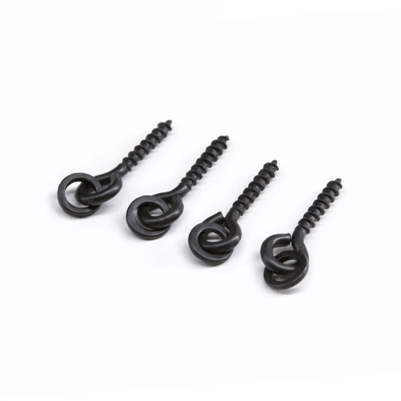 Gardner Covert Flexi Bait Screw Peg for Carp Fishing Matt Black 13mm 27mm Steel Screw Peg Terminal Tackle Bait Screw