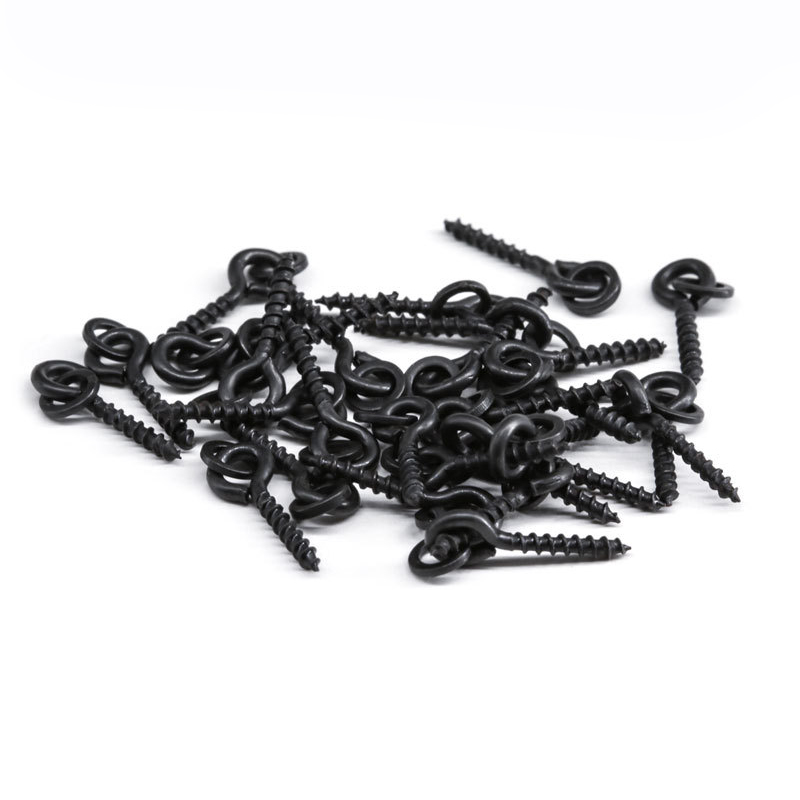 Gardner Covert Flexi Bait Screw Peg for Carp Fishing Matt Black 13mm 27mm Steel Screw Peg Terminal Tackle Bait Screw