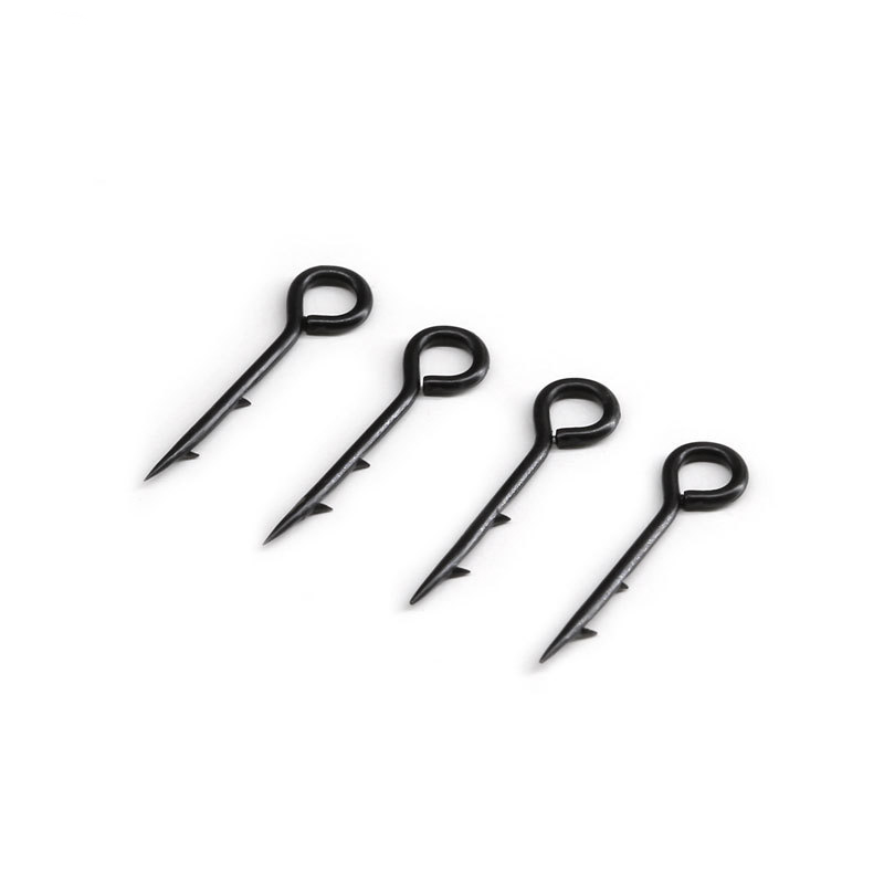 High Carbon Steel Straight Handle Hook 10mm 13mm European Special Carp Hook With Barbed Fishing Carp Fishing Terminal Tackle