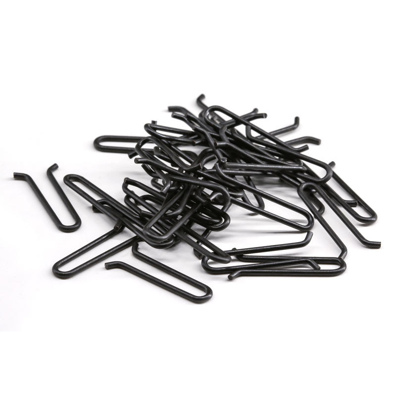 Carp Fishing Terminal Tackle Matt Black U Clips Connector Carp Fishing Accessories