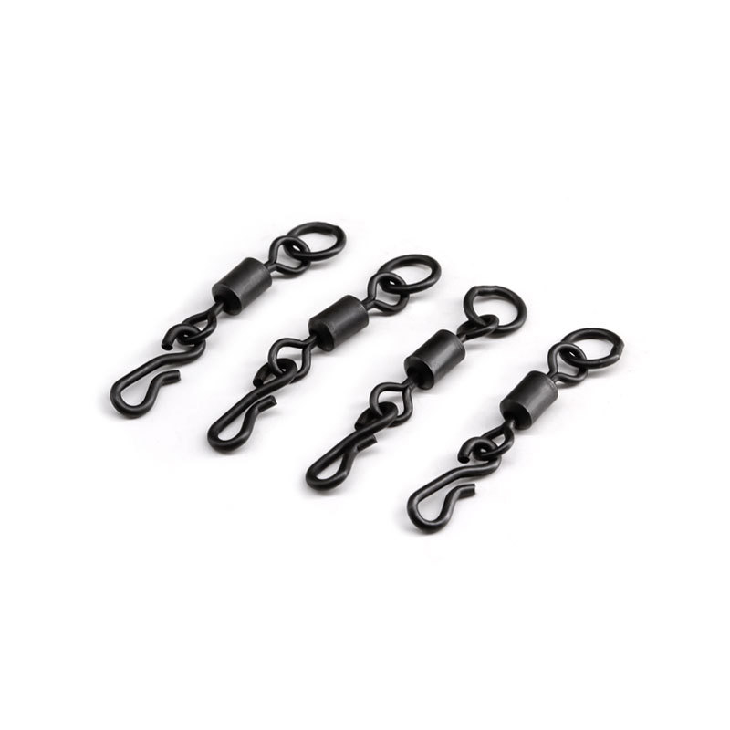 Carp Fishing Swivels Quick Change Snap 4# For Carp Fishing Rig Fishing Accessories Terminal Tackle