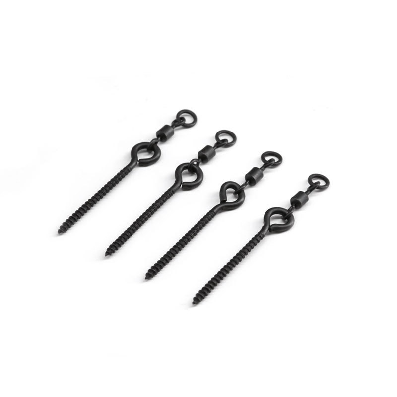 Carp Fishing Swivel Bait Screw For Rolling Swivel Device 7# Bait Holder Carp Fishing Accessories