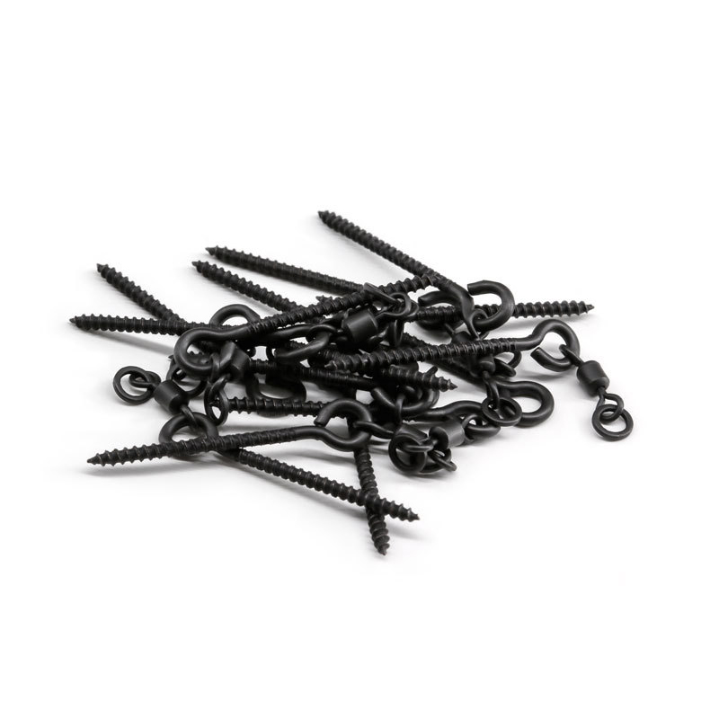 Carp Fishing Swivel Bait Screw For Rolling Swivel Device 7# Bait Holder Carp Fishing Accessories