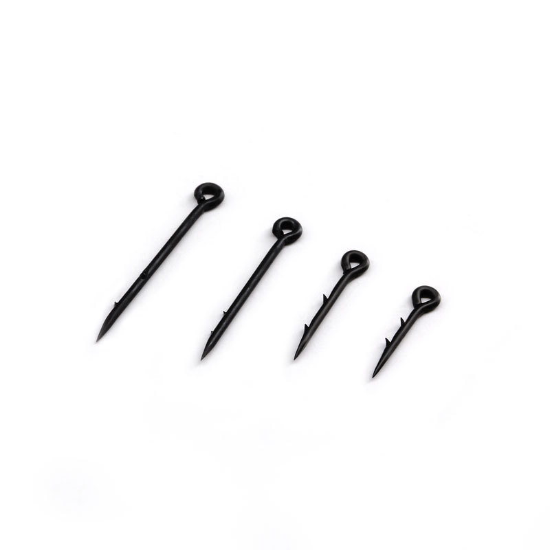 Wholesale High Carbon Steel Straight Handle Hook 8mm 10mm 13mm 15mm European Special Carp Hook With Barbed Fishing