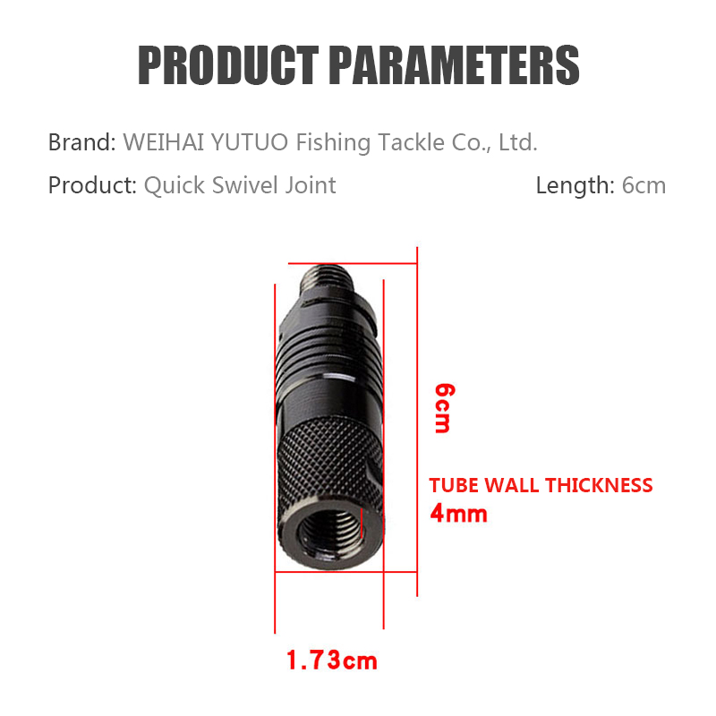 Carp Fishing Tackle Rod Pod Loud Alarm Sound Bracket Indicator Quick Release Adapter Connector