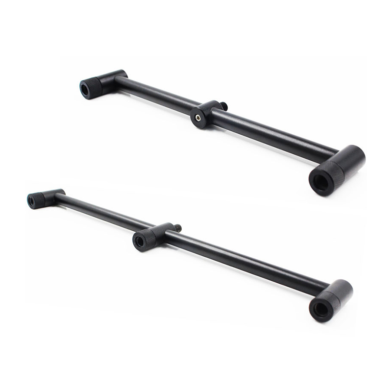 Two Size European Type Aluminum Alloy Alarm Adjustable Bolt Carp Fishing Rod Black Support Carp Fishing Rod Support