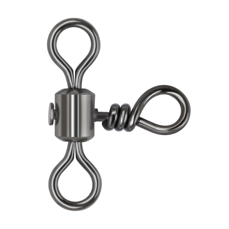 Fishing Swivels Cross Line Rolling Swivel 4/0-6# Steel Fishing Connector Fishing Accessory Swivel