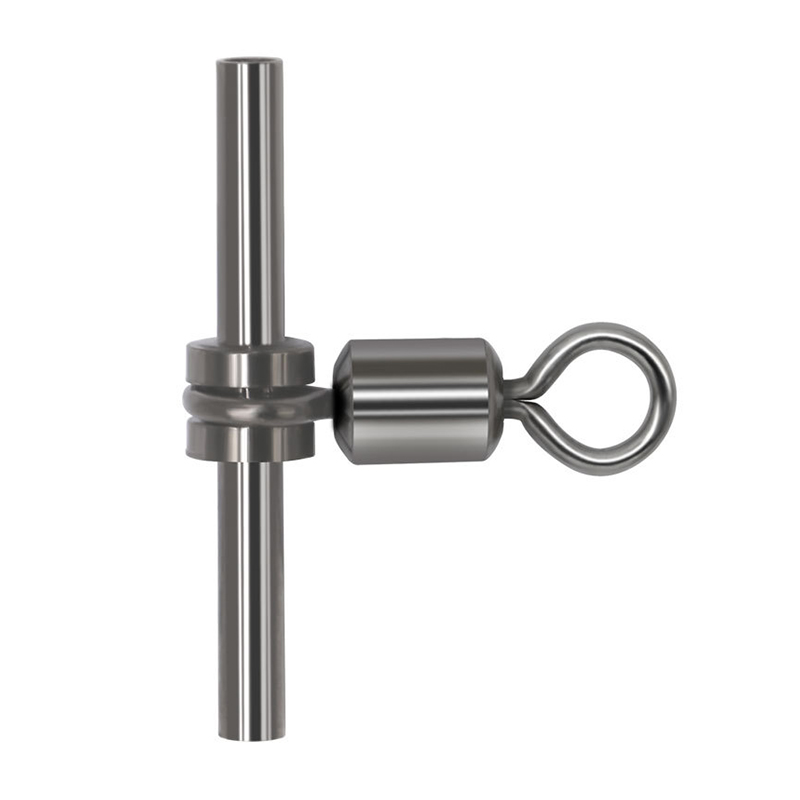 Ball Bearing Rolling Swivel Cross-line Brass Head And Tuoe 3-Way Carp Tackle Connector Fishing Accessories