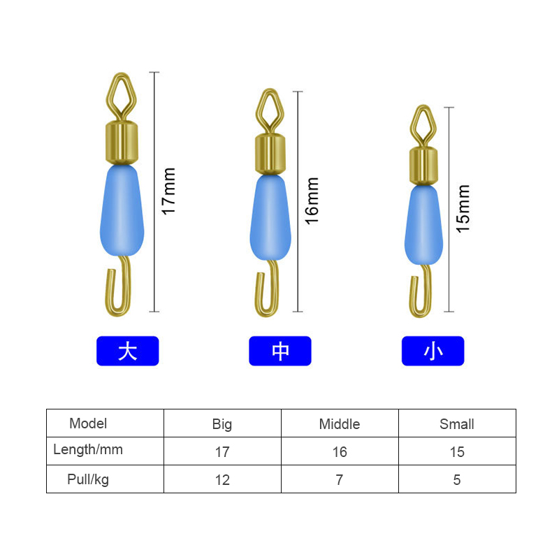 Carp Fishing Tackle Barrel Swivels Accessories Silicone Strand Clamp Blue 8-Shaped Ring Anti-Wrap Connector Fishing Gear