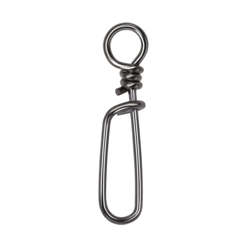 Stainless steel Curved Pins Quick Swivel Rotating Snap Fishing Connector Carp Fishing Tackle Swivels Accessories