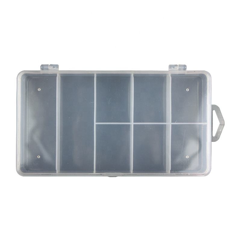 Accessories Bait Box 17.5*9.5*3cm 8 Lattice Transparent Plastic Storage Boxes Bait Box Fishing Gear Supplies
