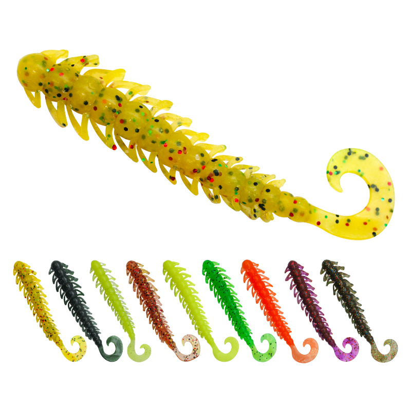 New Centipede Soft Bait Bait Rock 6g 110mm Carp Fishing Lure Trout Zander Pike Swimbait Jig Lure