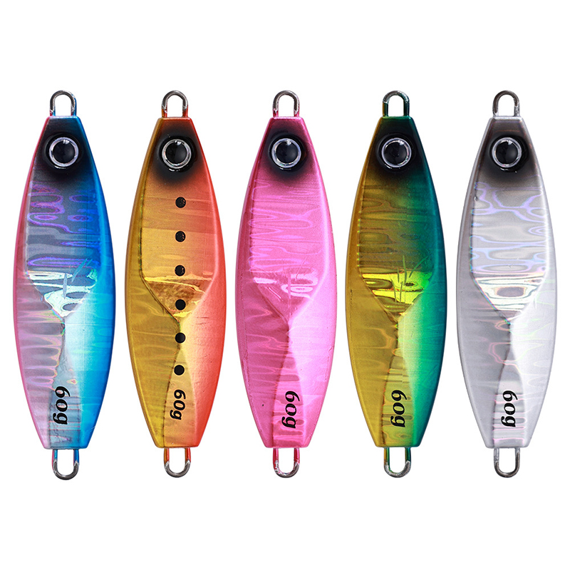 Casting Jig Lures 60g 80g 100g 150g Artificial Jigging Fishing Baits Saltwater Metal Jig hard Lures Fishing Tackle