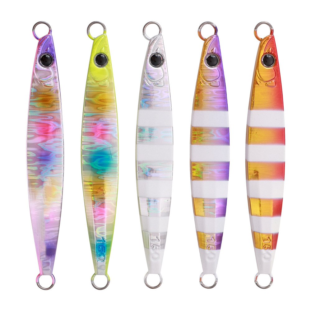 Jigging Lure Deep Sea Speed Fishing Lure 150g 200g Artificial Lead Lure Luminous Vertical jigging Lure For Saltwater