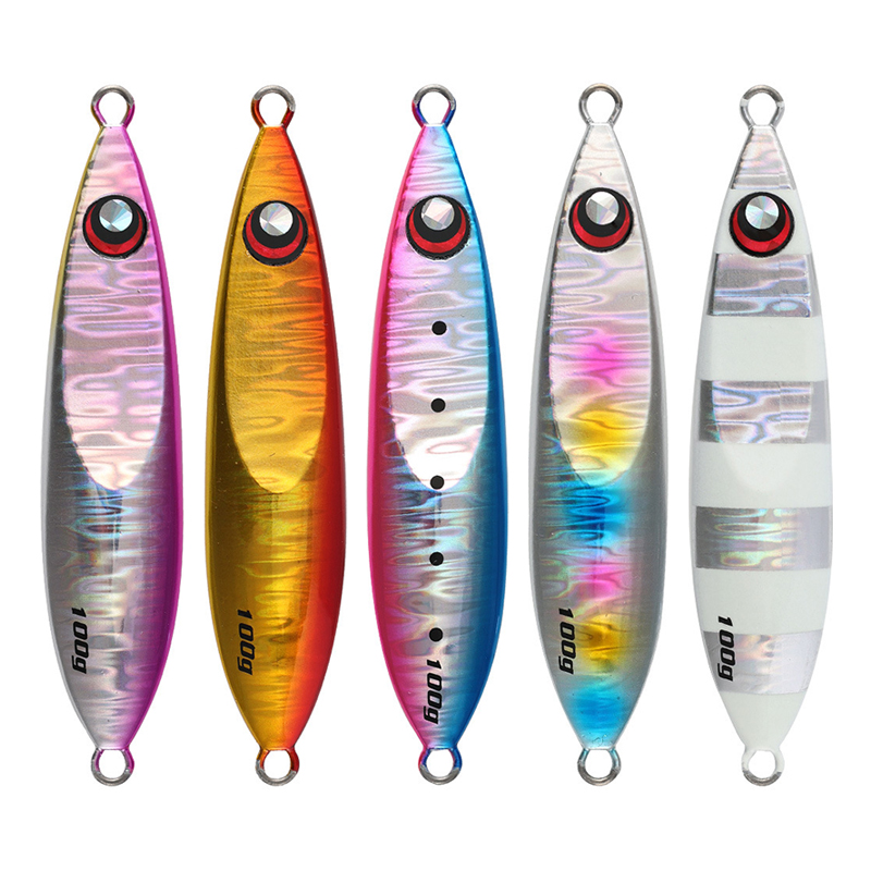 Lead Fish Metal Jig 60g 80g 100g 130g 160g Saltwater Slow Jigging Lure Fishing Lure