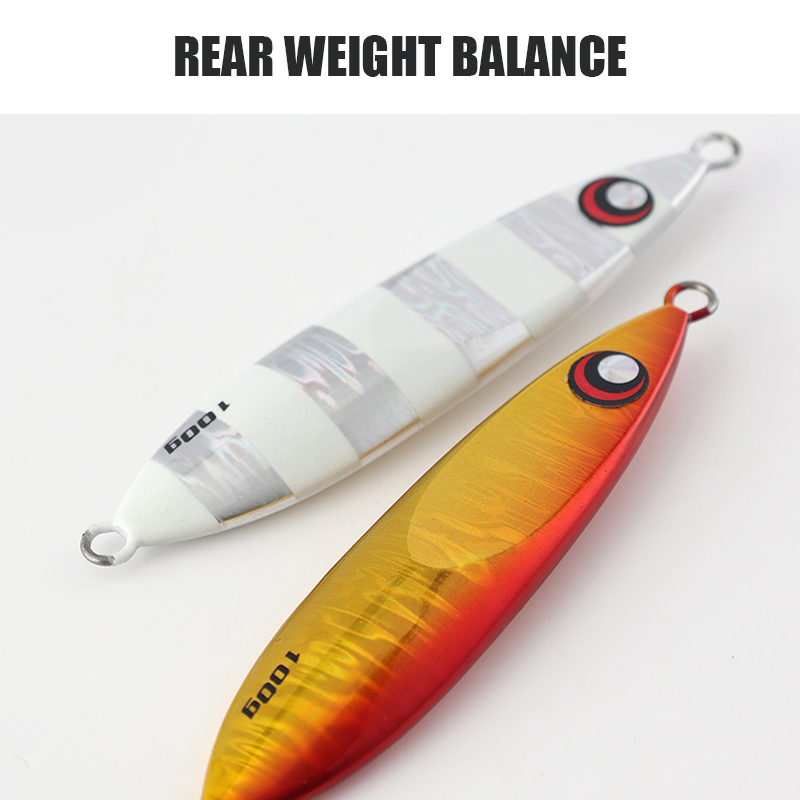 Lead Fish Metal Jig 60g 80g 100g 130g 160g Saltwater Slow Jigging Lure Fishing Lure