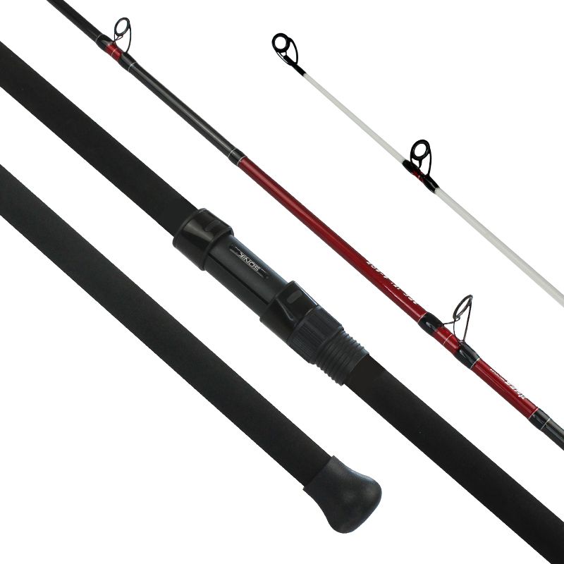 Custom 3.9/4.2/4.5m 3 Section Carbon Fiber Heavy Surf Beach Fishing Rods Surfcasting Rod