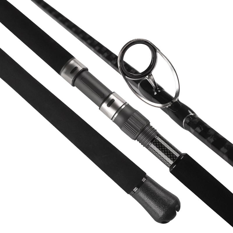Custom 9'0'' 10'0'' Saltwater Casting Spinning Rod 2 Section Carbon Fibre Ocean Boat Offshore Fishing Rod