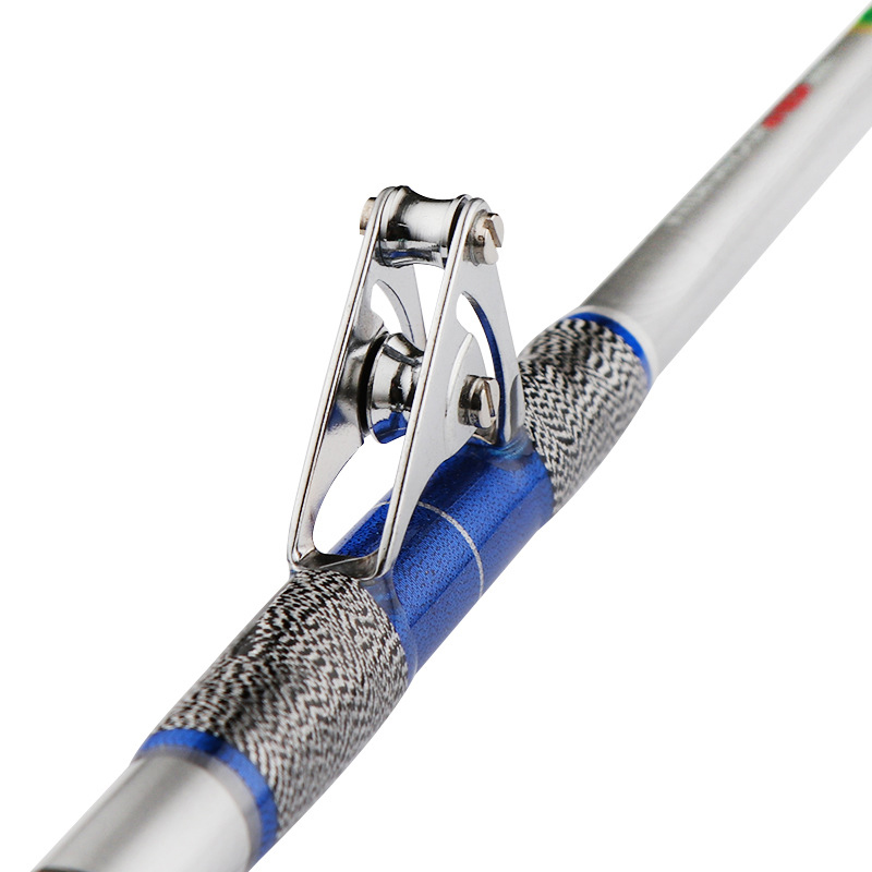 Custom Trolling rods High Carbon Fibre Saltwater Fishing Boat Rod 1.98m 2.1m Strong Heavy Fishing 38-69kg