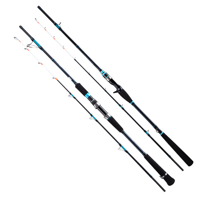 Custom 1.65m-2.7m High Quality Carbon Fiber Slow Jigging Fishing Rod Lure Weight 20-80 Boat Lure Casting Rod Fishing Pole Rod