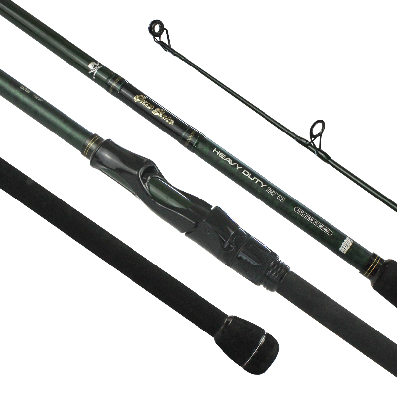 Custom Carbon Fiber 2 Section EVA Handle Fishing Rods Big Game Boat Rod Spinning Baitcast Catfish Rods