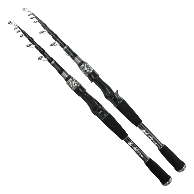 thumbnail image 2 of Telescopic Carbon Fishing Rod 2.1m-3.6m - Heavy Duty Carp & Sea Spinning Rod With Cork Handle 2 of 10